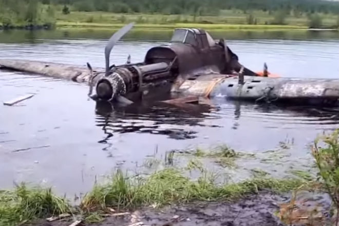 Самолет-призрак из болота: находка черных копателей культура