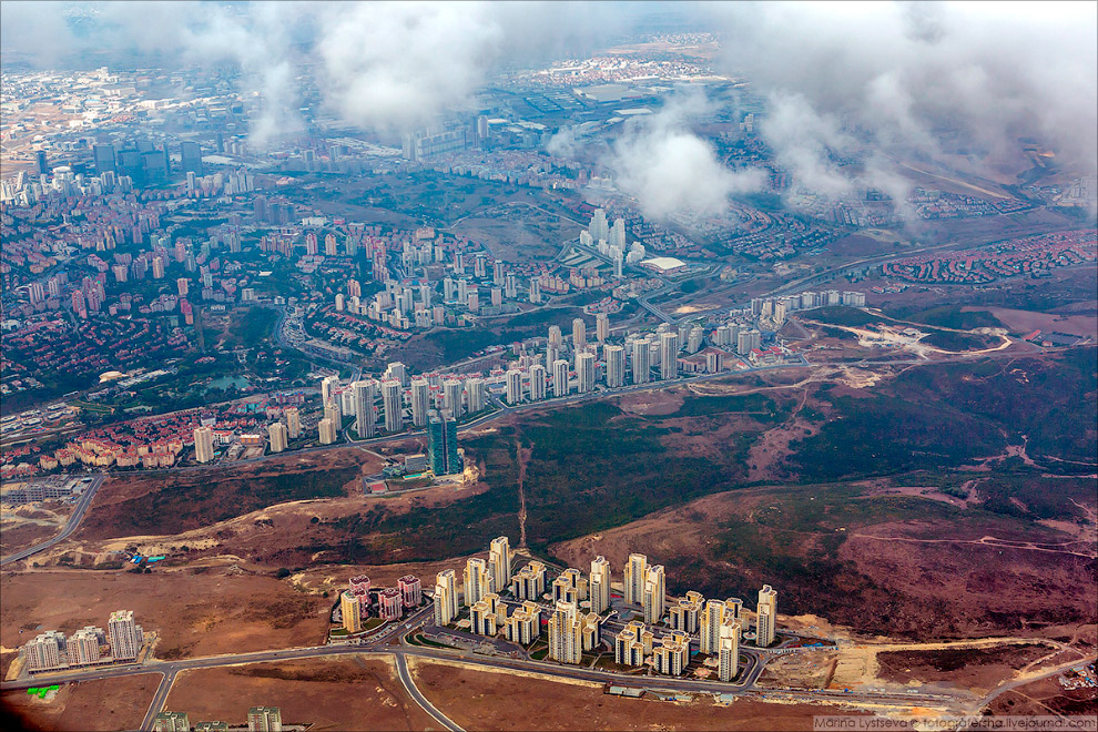 Стамбул с высоты высота,интересное,Стамбул,Турция