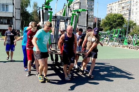 Тамбов стал восьмым российским городом, где появился воркаут