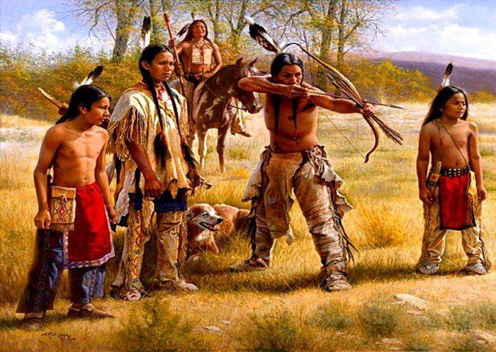 Часто индейцы обходились без создания венца. /Фото: zzeal.co