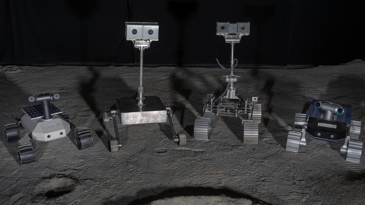 Масштабный макет лунной базы