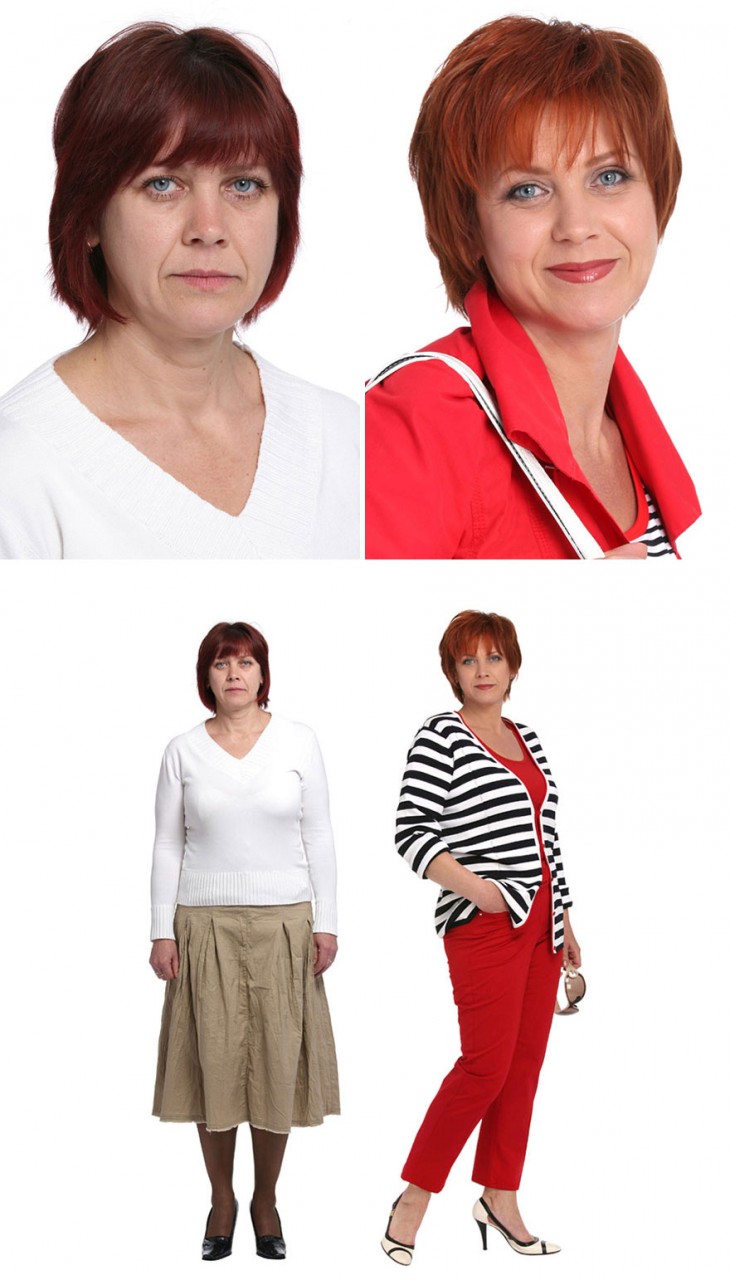 стилист превращает обычных женщин в королев