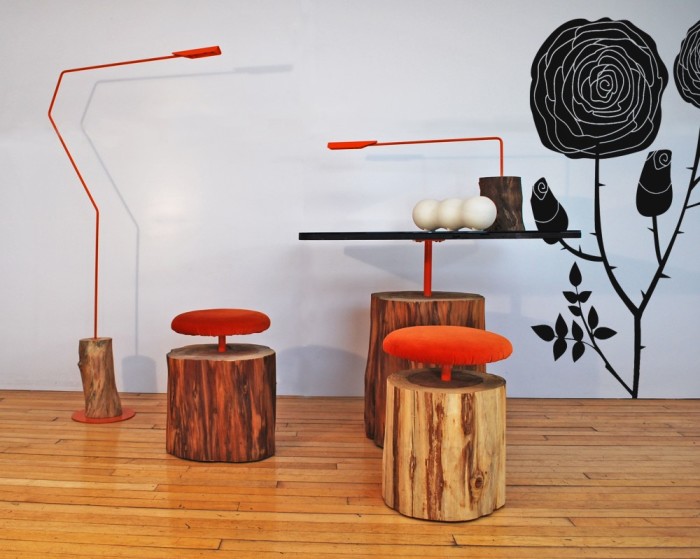 Мебель из натуральной древесины поражающая своей простотой и оригинальностью.