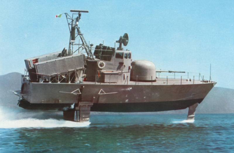 Пингвин на коньках. Ракетные катера типа «Sparviero» вмф