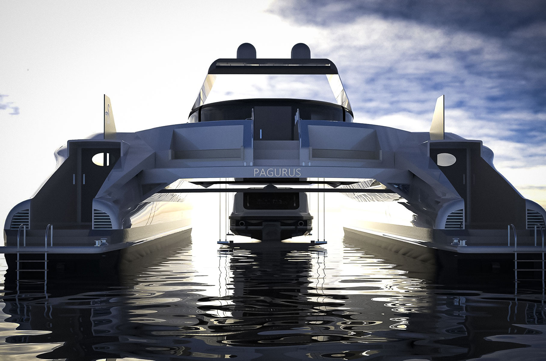 Посмотрите на 25-метровый катамаран-амфибию с Tesla на борту за 30 миллионов долларов Посмотрите на 25-метровый катамаран-амфибию с Tesla на борту за 30 миллионов долларов Новости