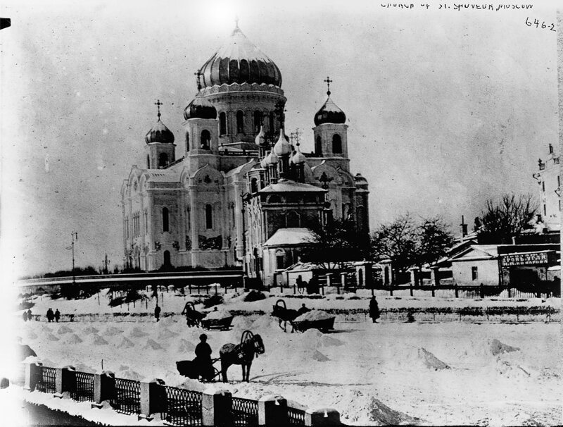 Редкие исторические фотографии Москвы москва