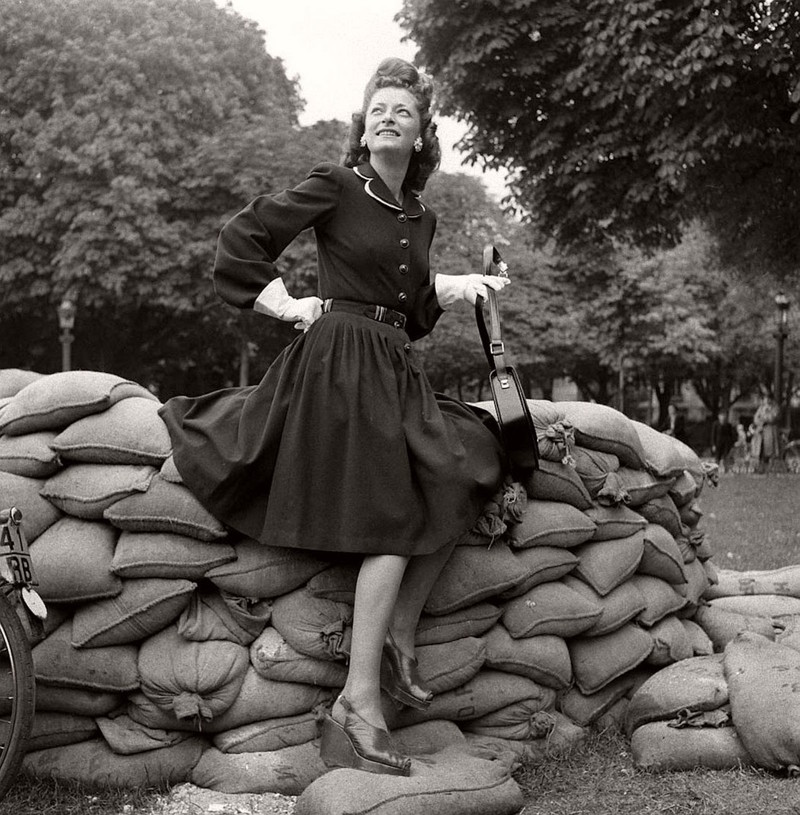 Француженки - они такие француженки! wwii, ностальгия, париж