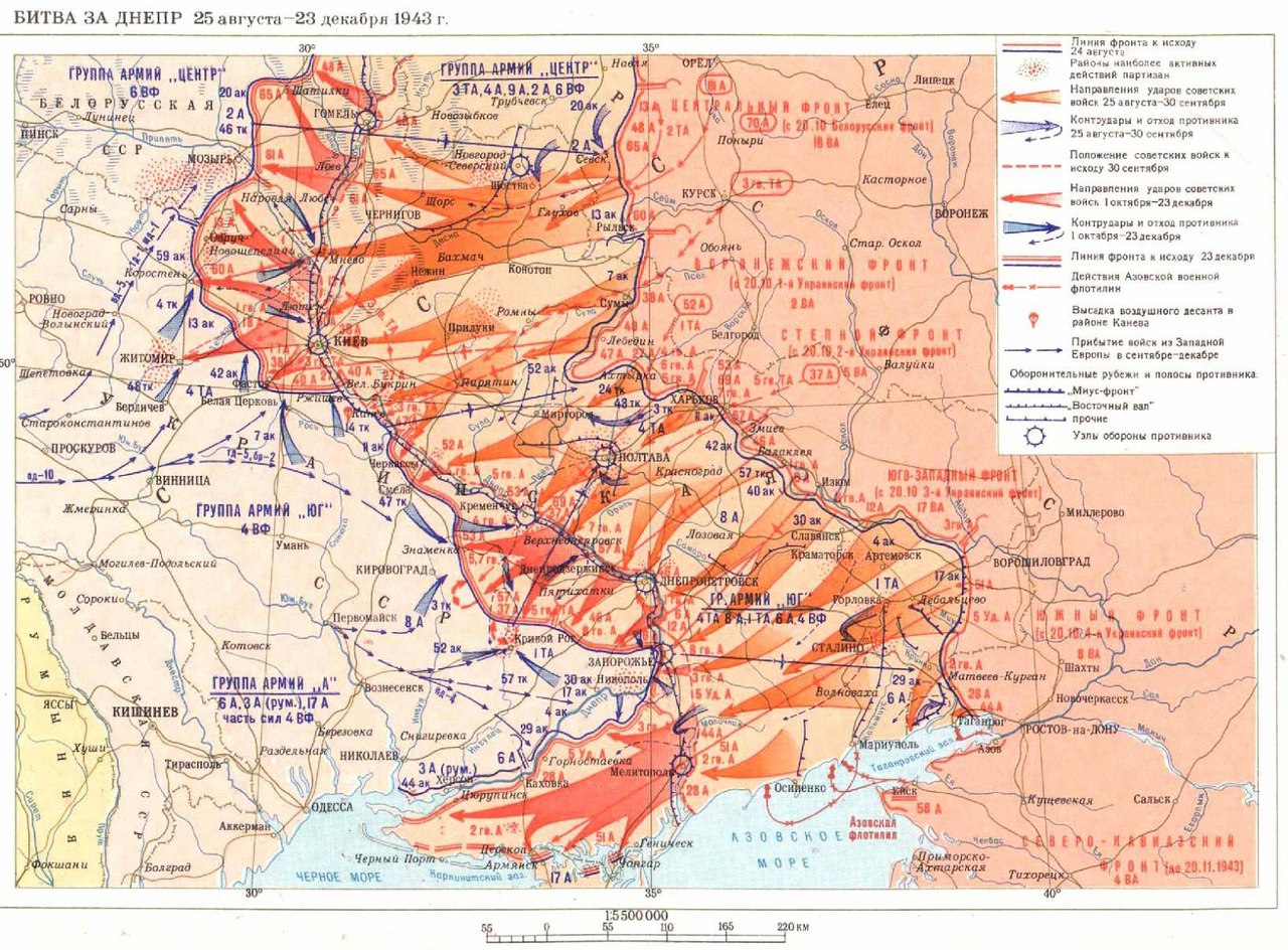 Карта сражения великой отечественной войны 1941 1945