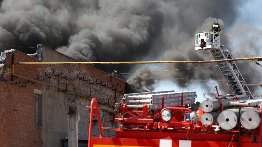 Возбуждено уголовное дело в связи с пожаром в строящейся школе на Кубани