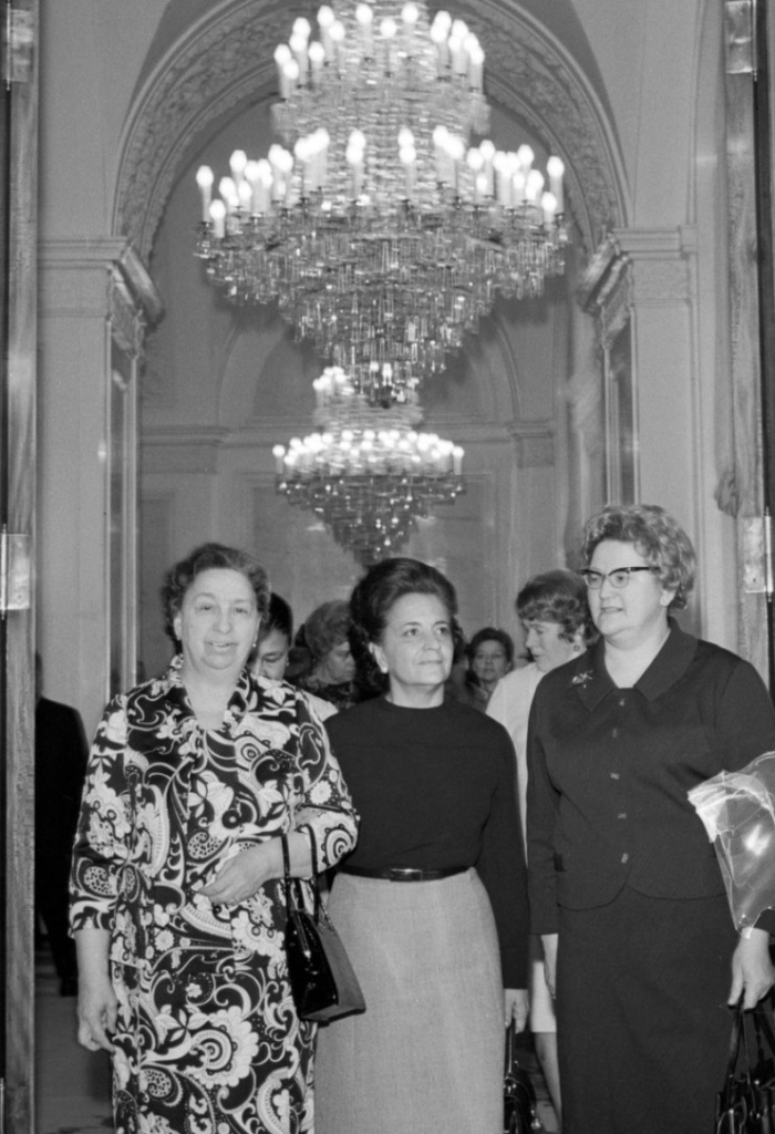 Luis Echeverria Alvarez visits USSR