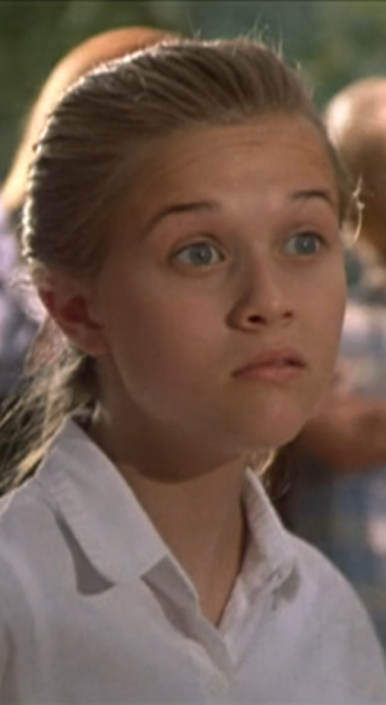 Young Reese Witherspoon as Dani Trant in Man in the Moon.