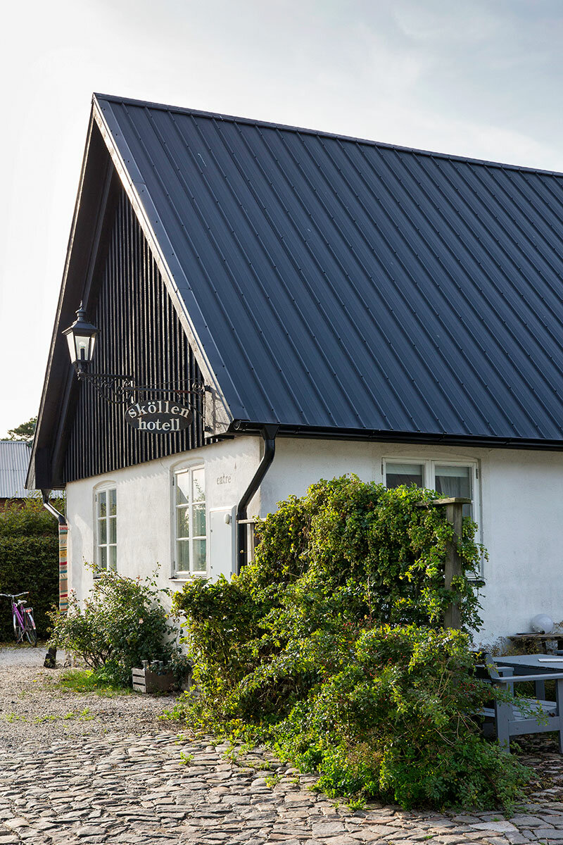Реновация старой фермы в семейный отель, работающий по типу "постель и завтрак", Швеция для дома и дачи,интерьер