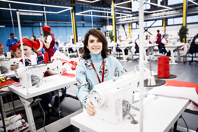 Ксения Собчак, Ингеборга Дапкунайте, Светлана Хоркина, Екатерина Стриженова и другие на открытии фабрики Bosco в Калуге Светская жизнь