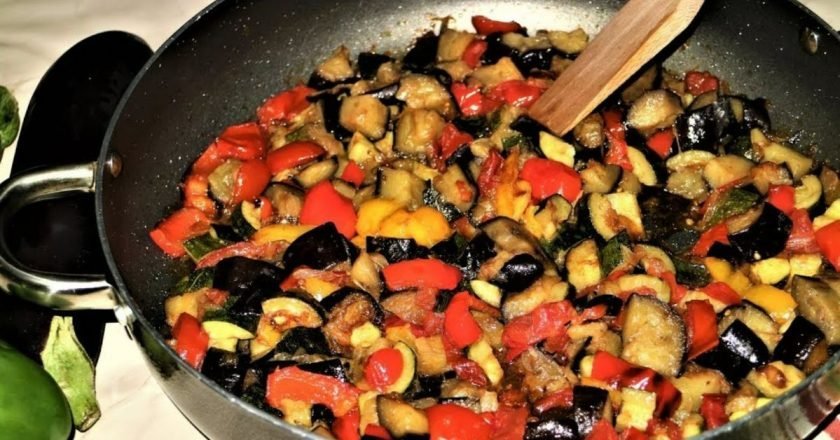 Рагу по-неаполитански с баклажанами овощные блюда