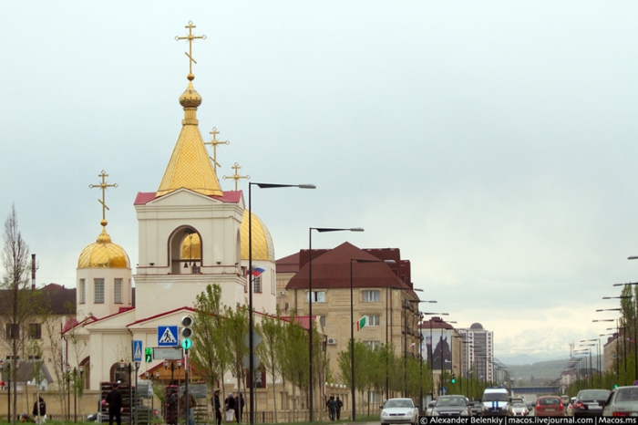 Православный храм Михаила Архангела.