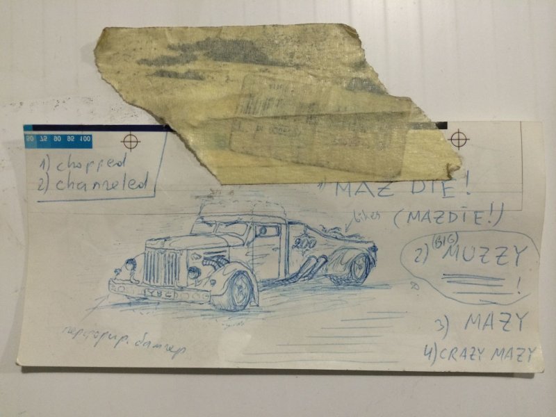 Перевоплощение старого МАЗа в хот-род на базе внедорожника Chevrolet Перевоплощение старого МАЗа в хот-род на базе внедорожника Chevrolet