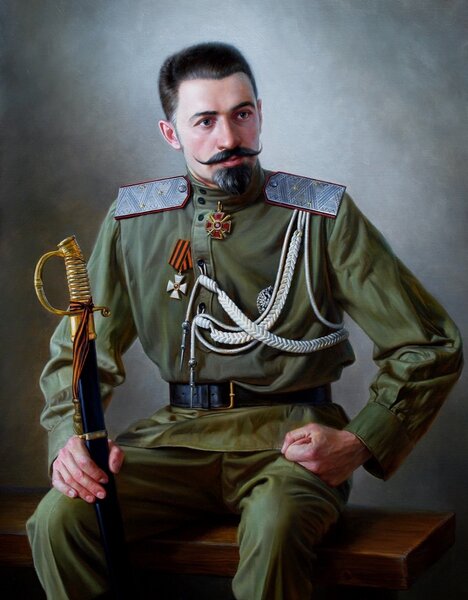 Белый офицер Сергей Марков