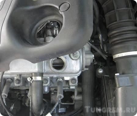 Датчик положения дроссельной заслонки Lada Kalina