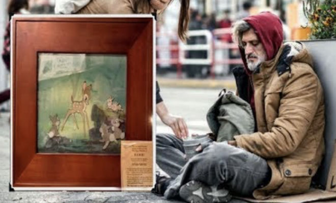 Бездомного с картиной обсмеяли все антиквары. Но один рискнул купить и разбогател