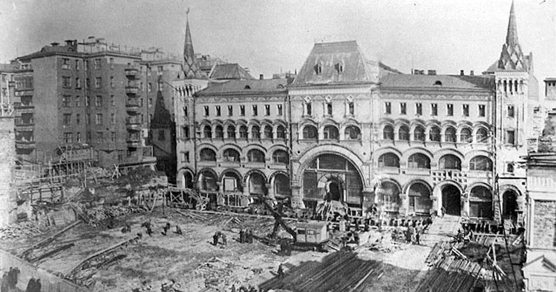 Как раньше передвигали дома в Москве Как раньше передвигали дома в Москве архитектура,ремонт и строительство