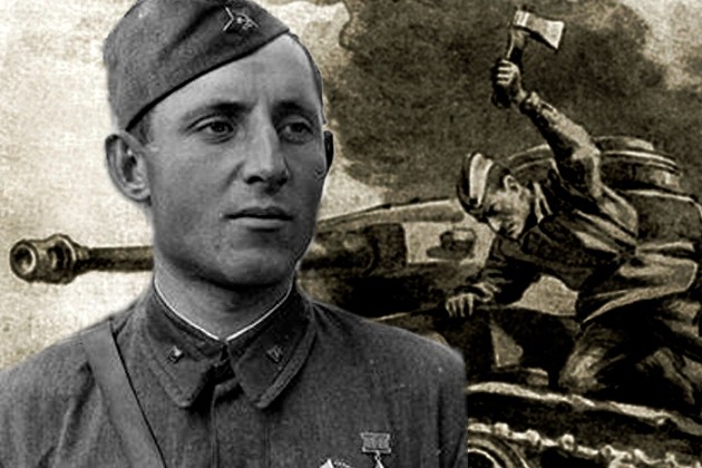 С топором и винтовкой захватил танк и 4-х немцев в плен: подвиг Ивана Середы из Донбасса