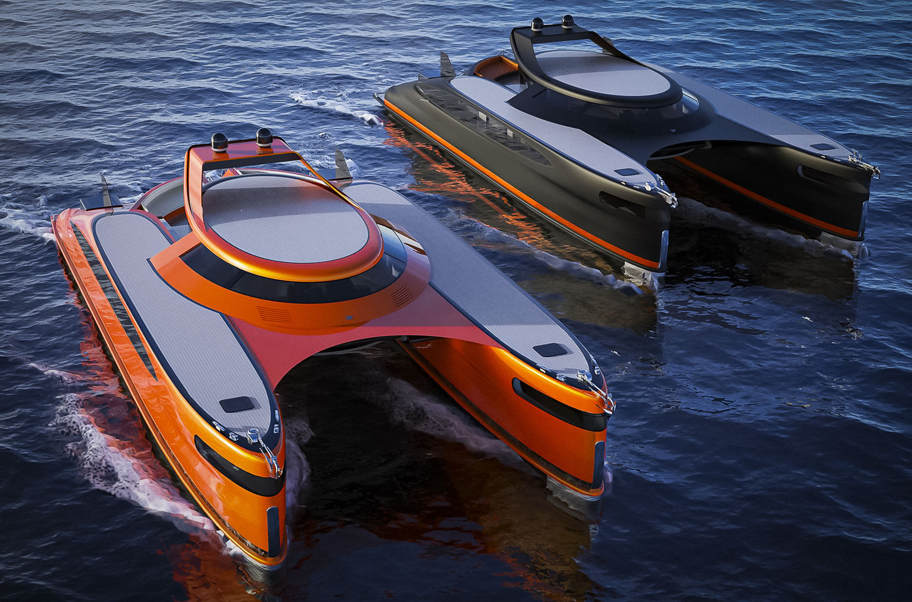 Посмотрите на 25-метровый катамаран-амфибию с Tesla на борту за 30 миллионов долларов Посмотрите на 25-метровый катамаран-амфибию с Tesla на борту за 30 миллионов долларов Новости