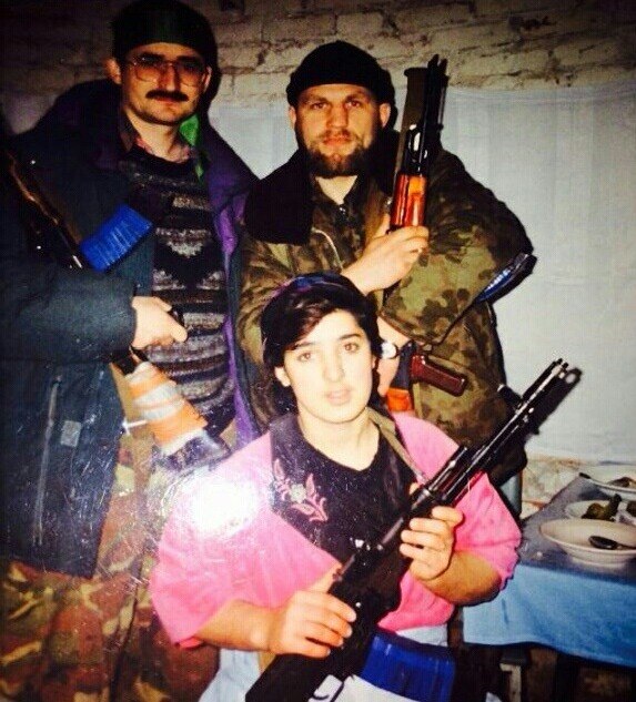 Сашко Билый в Чечне, середина 90-х