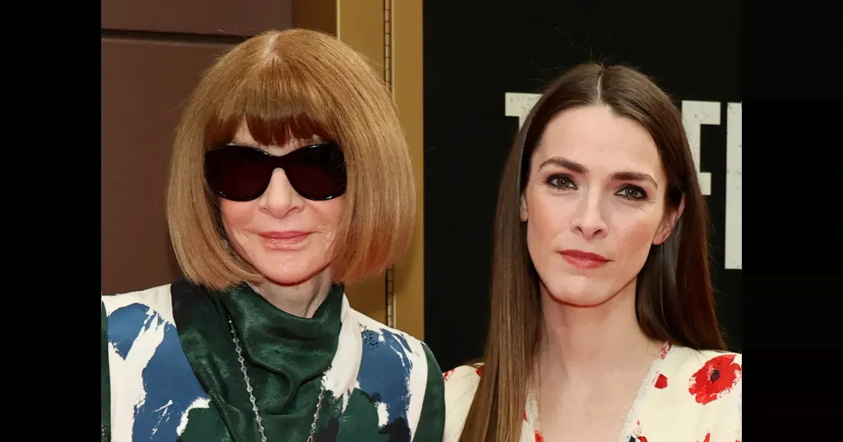 В сети появилось редкое фото Анны Винтур с дочерью