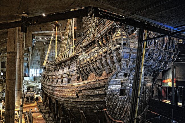 Vasa — единственный в мире сохранившийся корабль постройки XVII века (16 фото)