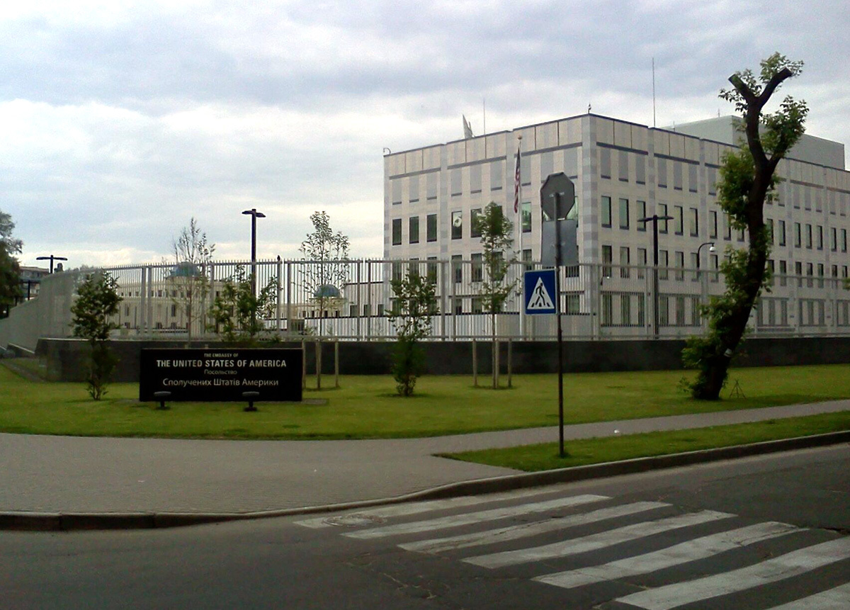 Здание посольства сша в киеве
