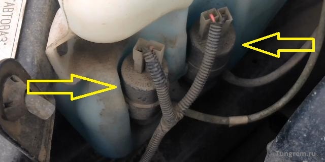 Моторчик омывателя Лада Калина