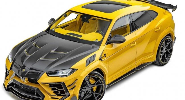 Ателье Mansory представило странную версию кроссовера Lamborghini Urus Автомобили