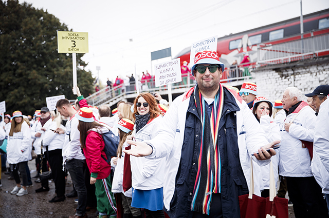 Ксения Собчак, Ингеборга Дапкунайте, Светлана Хоркина, Екатерина Стриженова и другие на открытии фабрики Bosco в Калуге Светская жизнь