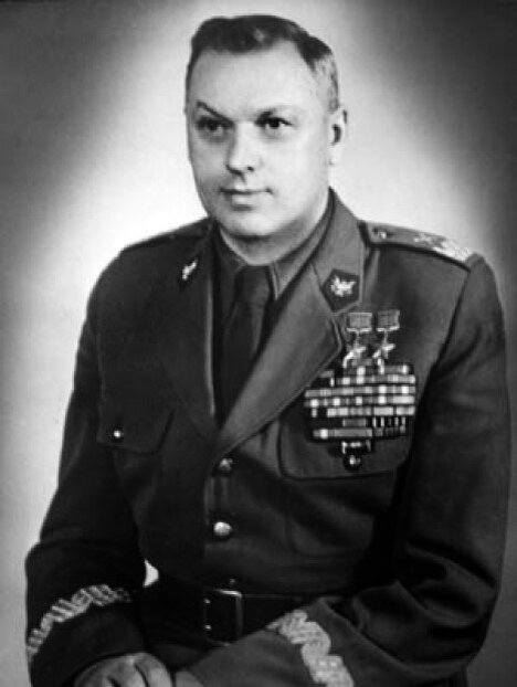 Министр национальной обороны ПНР маршал Польши К. К. Рокоссовский, 1951 год.