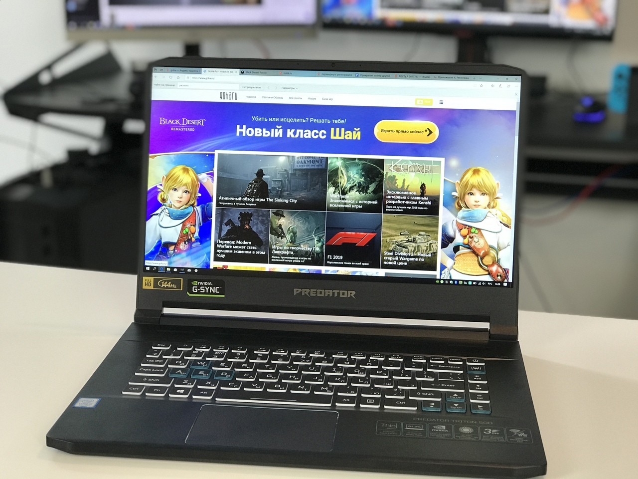 Acer Predator Triton 500 — холодная премиальная мощь ноутбуки