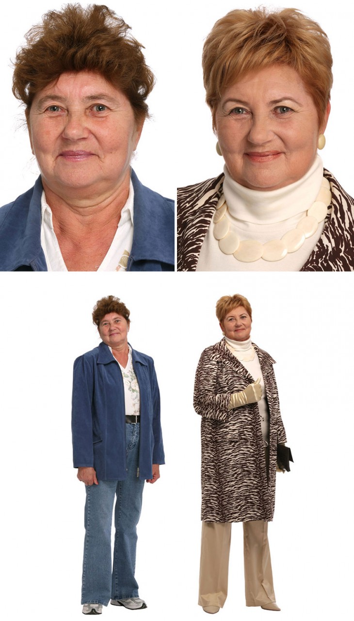 стилист превращает обычных женщин в королев