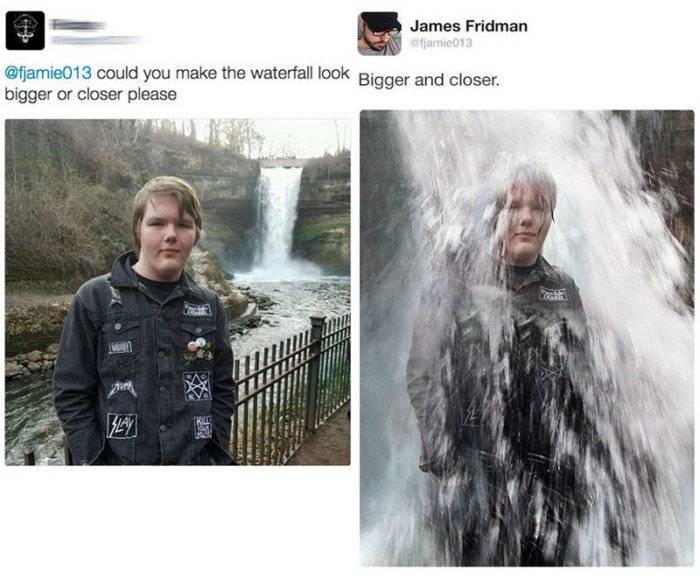 Фотошоп-тролль снова принимается за дело Фотошоп-тролль снова принимается за дело