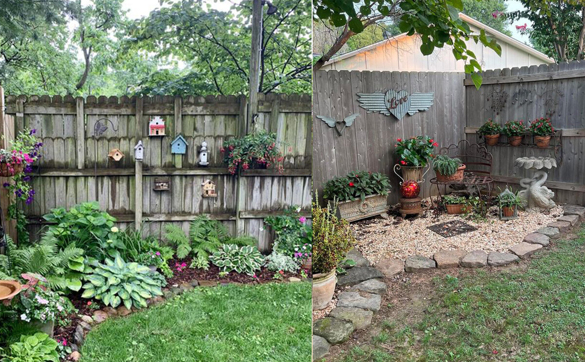 Если у вас есть сад, но простой и скучный забор, посмотрите и возьмите на заметку эти идеи украшения садового забора.-4-2