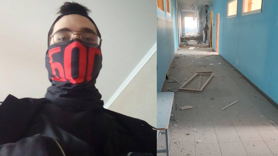 "Сегодня убью биомусор": Дневник парня, задержанного после смертельной стрельбы в гимназии в Казани
