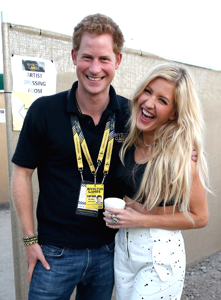 Принц Гарри и Элли Голдинг