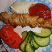Шашлык и закуска к нему
