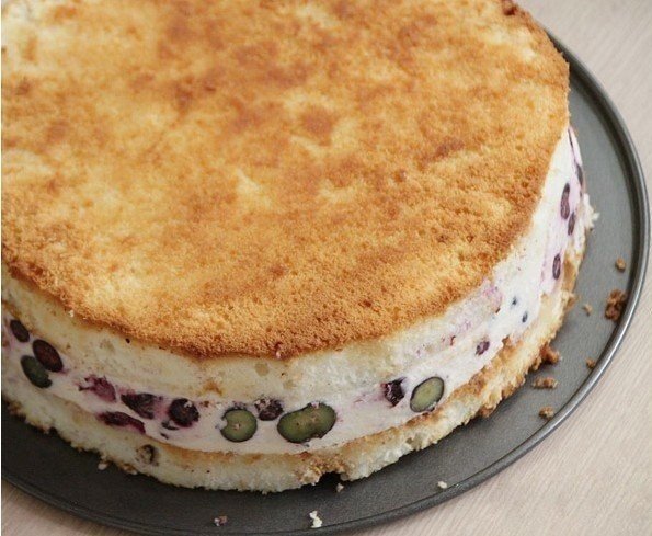 Творожный торт–суфле