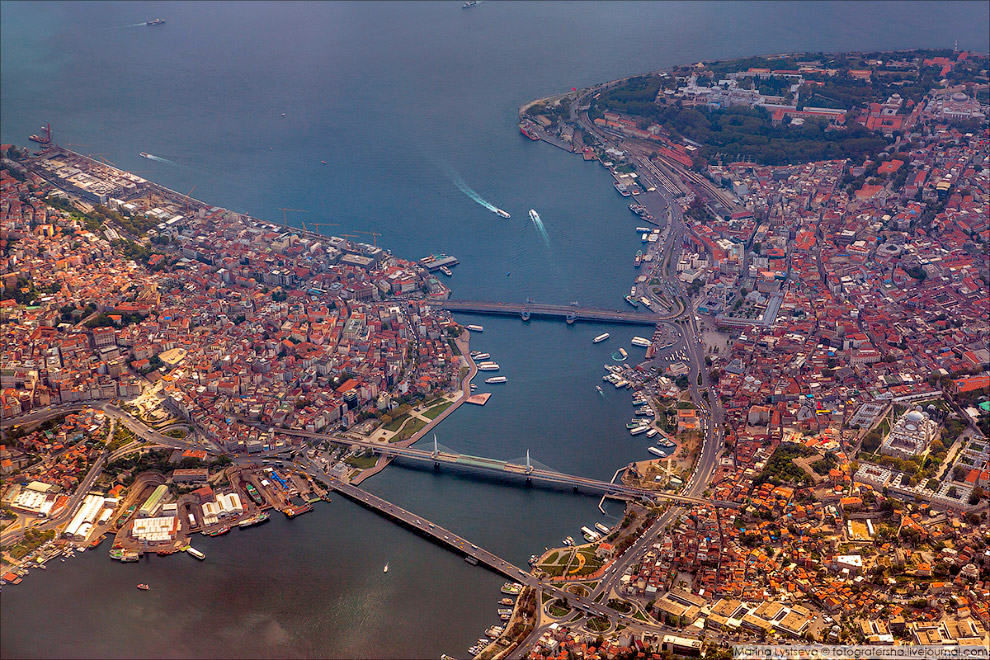 Стамбул с высоты высота,интересное,Стамбул,Турция