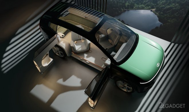 Hyundai показала концепцию беспилотного автомобиля будущего для всей семьи