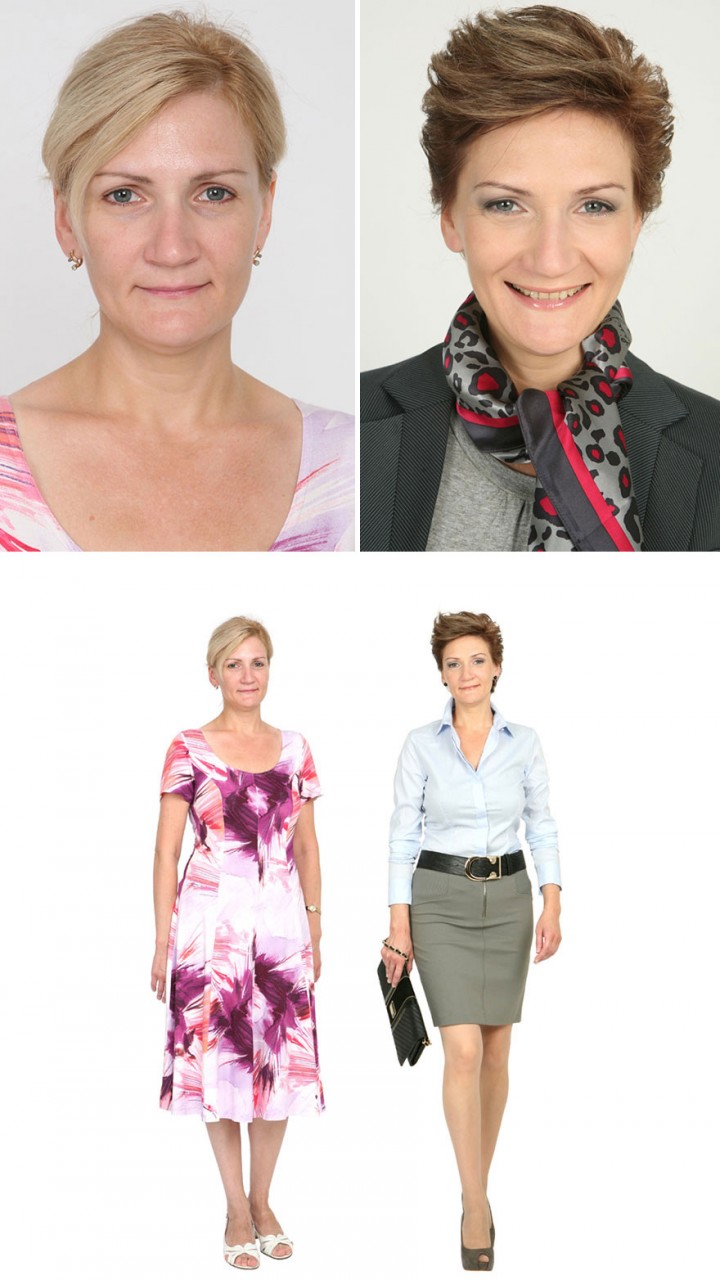 стилист превращает обычных женщин в королев