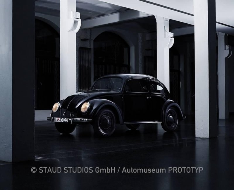 Самый старый в мире Volkswagen Beetle полностью сгорел, но был восстановлен