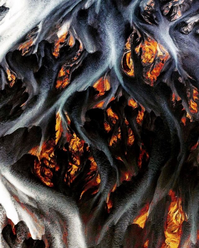 Удивительные аэрофотоснимки Исландии 