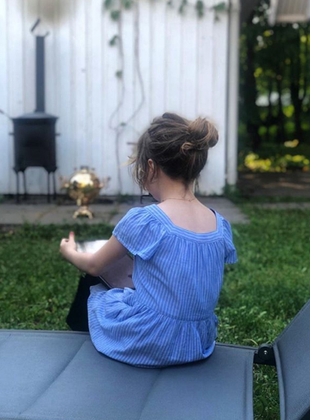 Анна Михалкова впервые опубликовала портрет своей дочери Лидии Анна Михалкова впервые опубликовала портрет своей дочери Лидии Дети,Дети знаменитостей