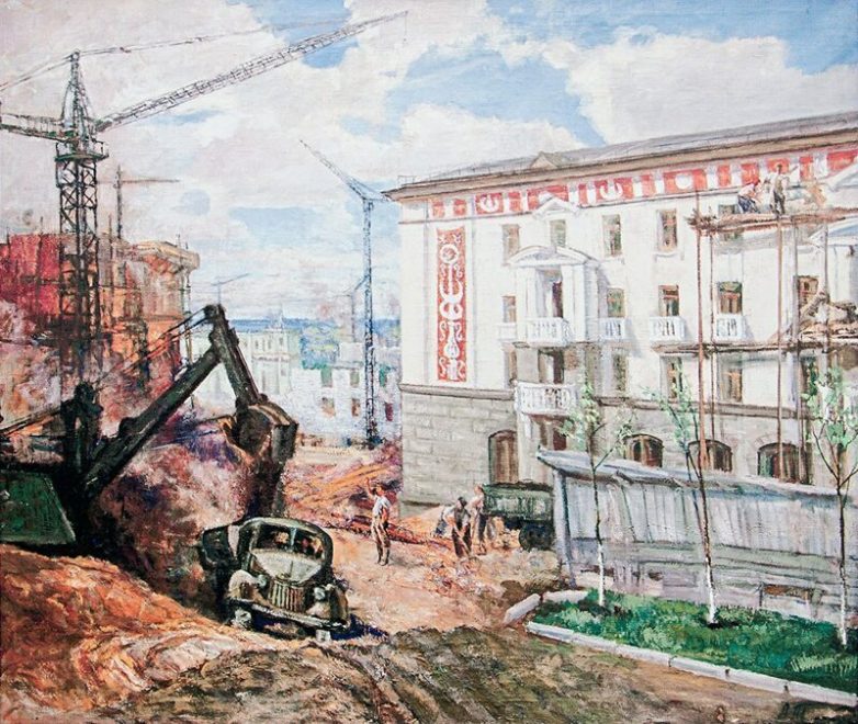 Советская жизнь в художественных произведениях Живопись,Архитектура,Фотография