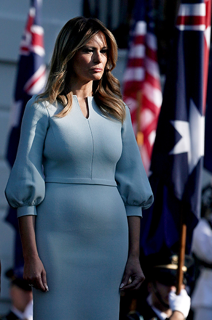 Дональд и Мелания Трамп встретились с премьер-министром Австралии и его супругой в Белом доме